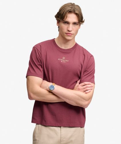 Herren Micro Logo T-shirt - Größe: XL - Superdry - Modalova