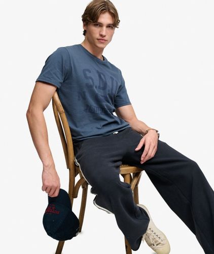 Herren Athletic T-shirt mit Lockerer Passform - Größe: XL - Superdry - Modalova