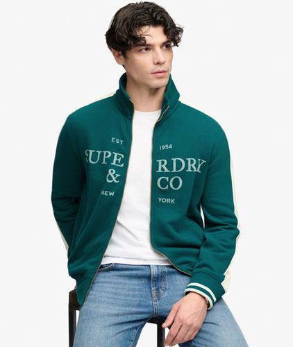 Herren Company Logo Jacke mit Lockerer Passform - Größe: S - Superdry - Modalova