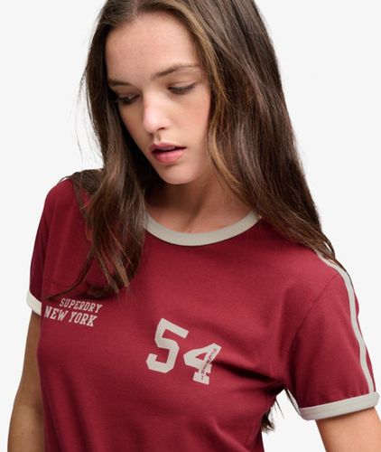 T-shirt à Rayures Athletic Essentials Taille: 42 - Superdry - Modalova