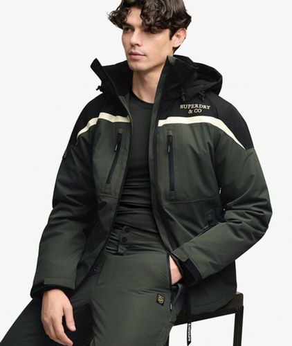 Herren Ski-kapuzenjacke mit Lockerer Passform - Größe: L - Superdry - Modalova