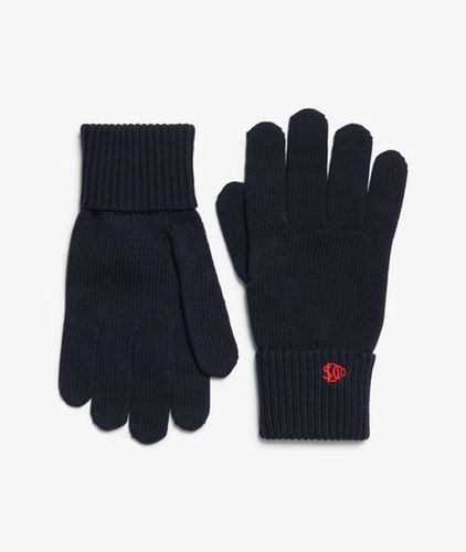 Gants Tricotés Logo Coupe Classique Taille: 1Taille - Superdry - Modalova