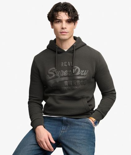 Sweat à Capuche Vintage Logo Tonal Coupe Décontractée Taille: M - Superdry - Modalova