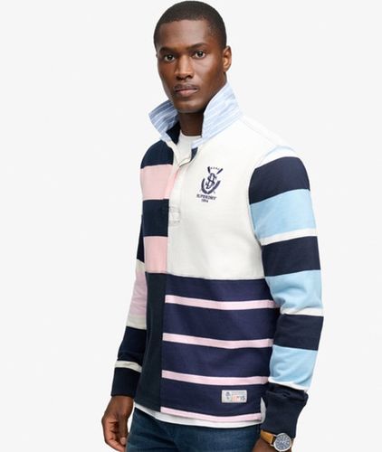 Top Rugby Mix Match Coupe Décontractée Taille: Xxl - Superdry - Modalova