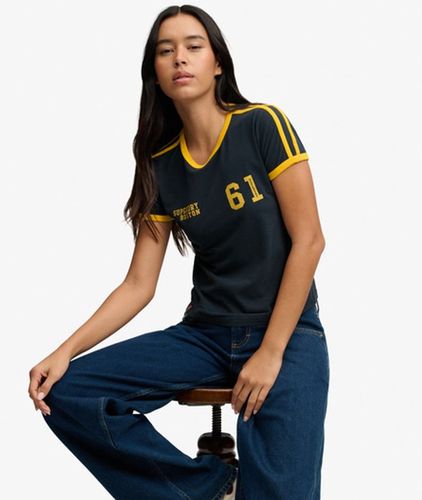 T-shirt à Rayures Athletic Essentials Taille: 42 - Superdry - Modalova