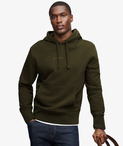 Sweat à Capuche Ample à Motif et Micro Logo Taille: L - Superdry - Modalova