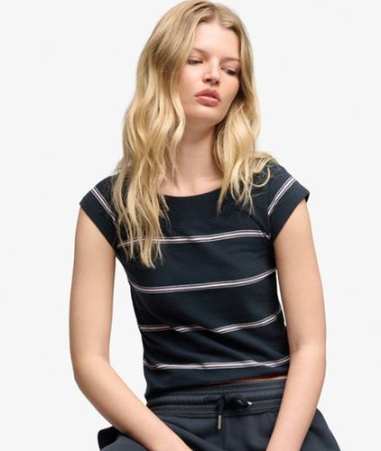 Damen Athletic Top mit Schmaler Passform - Größe: 36 - Superdry - Modalova