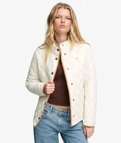 Damen Estate Country Liner Jacke - Größe: 38 - Superdry - Modalova