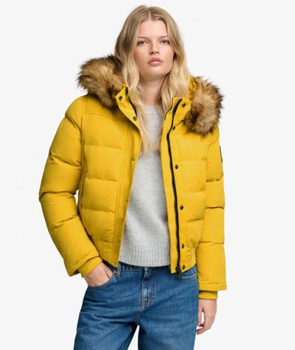 Veste Bomber Everest à Capuche Coupe Ajustée Taille: 44 - Superdry - Modalova