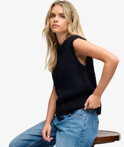 Damen Gestricktes Top mit Lockerer Passform - Größe: 40 - Superdry - Modalova