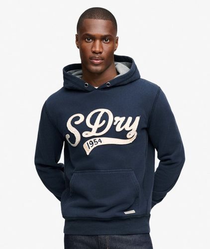 Sweat à Capuche Heritage Applique Coupe Décontractée Taille: S - Superdry - Modalova
