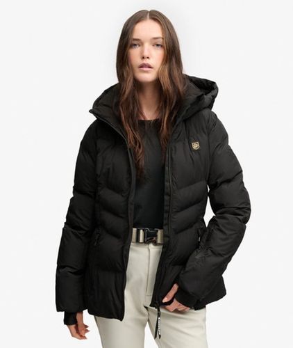 Damen Luxe Belted Skijacke mit Schmaler Passform - Größe: 36 - Superdry - Modalova
