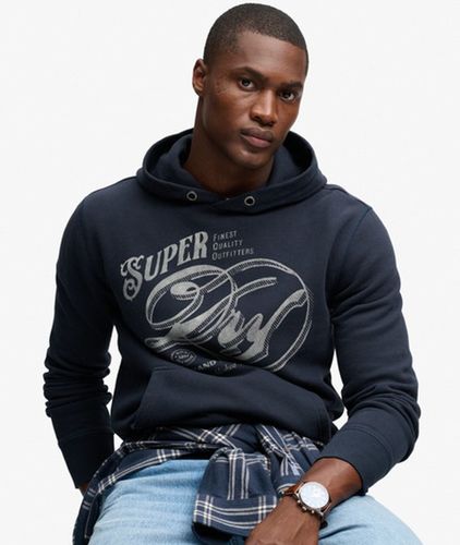 Sweat à Capuche Vintage Script Coupe Décontractée Taille: S - Superdry - Modalova