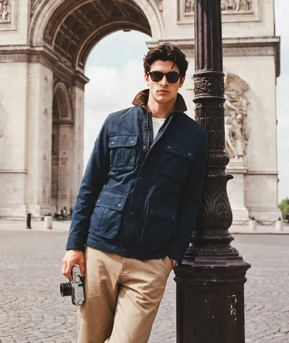 Herren Preppy Burford Jacke - Größe: L - Superdry - Modalova