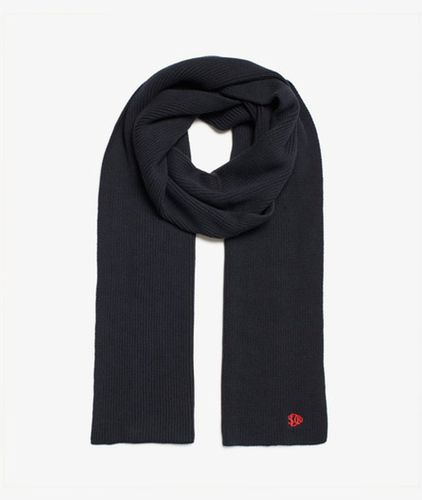 Herren Sd & co Logo Strickschal - Größe: 1Größe - Superdry - Modalova