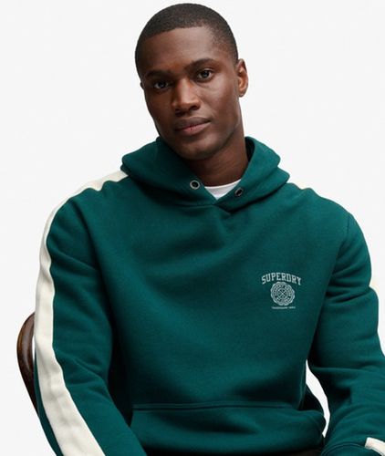 Herren Athletic Club Kapuzenpullover mit Lockerer Passform - Größe: M - Superdry - Modalova