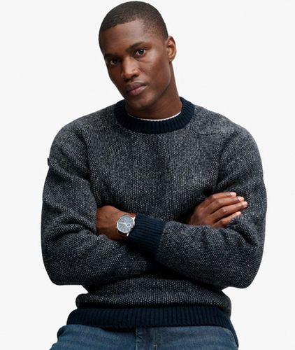Herren Birdseye Strick-pullover mit Lockerer Passform - Größe: XL - Superdry - Modalova