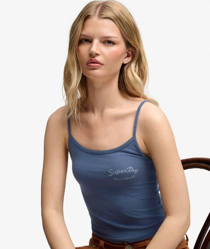 Damen Athletics Essentials Cami Top mit Schmaler Passform - Größe: 44 - Superdry - Modalova