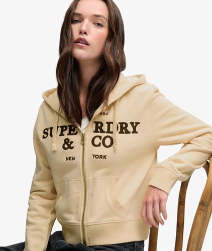 Sweat Zippé à Capuche Athletic Essentials Coupe Décontractée Taille: 42 - Superdry - Modalova