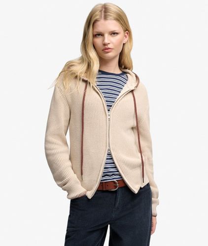 Sweat Zippé à Capuche Big Chill Knit Komodo Coupe Décontractée Taille: M - Superdry - Modalova