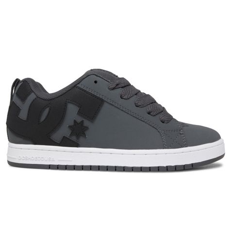 Court Graffik - Chaussures en cuir Gris - DC Shoes - Modalova