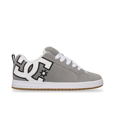 Court Graffik - Chaussures en cuir Gris - DC Shoes - Modalova