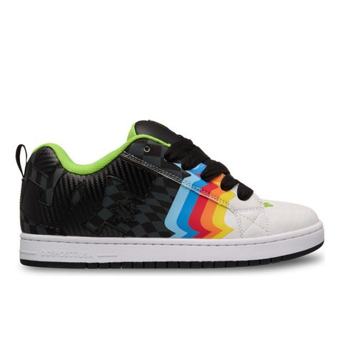 Court Graffik - Chaussures en cuir Multi - DC Shoes - Modalova