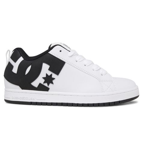 Court Graffik - Chaussures en cuir Blanc - DC Shoes - Modalova