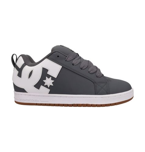 Court Graffik - Chaussures en cuir Gris - DC Shoes - Modalova