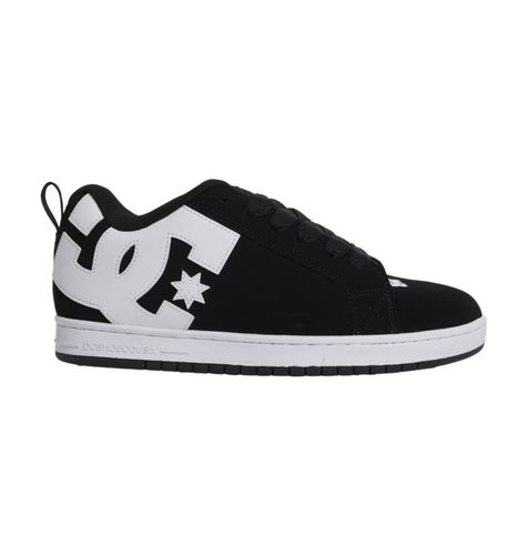 Court Graffik - Chaussures en cuir Noir - DC Shoes - Modalova