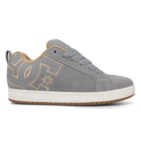 Court Graffik - Chaussures en cuir Gris - DC Shoes - Modalova