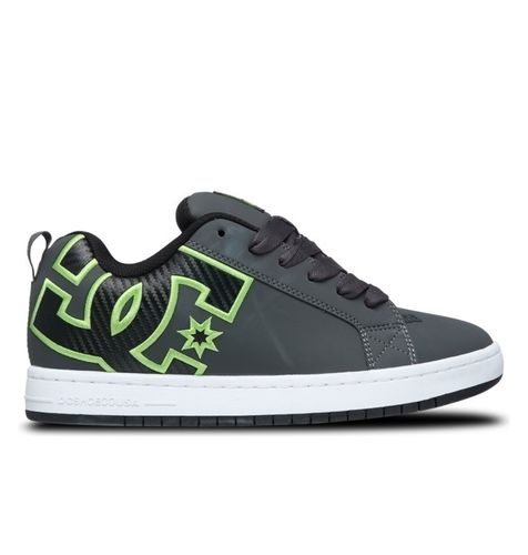 Court Graffik - Chaussures en cuir Gris - DC Shoes - Modalova