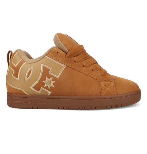 Court Graffik - Chaussures en cuir Marron - DC Shoes - Modalova