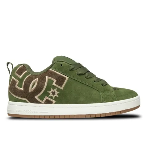Court Graffik - Chaussures en cuir Vert - DC Shoes - Modalova