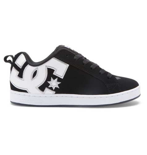 Court Graffik - Chaussures en cuir Noir Femme - DC Shoes - Modalova