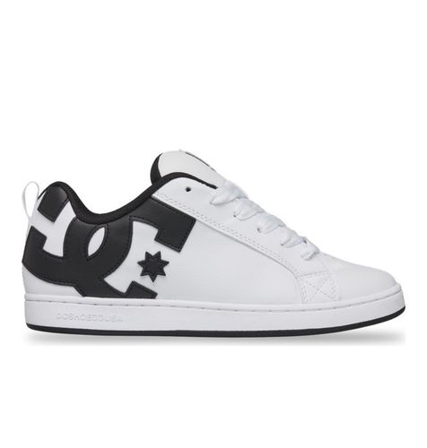 Court Graffik - Chaussures en cuir Blanc - DC Shoes - Modalova
