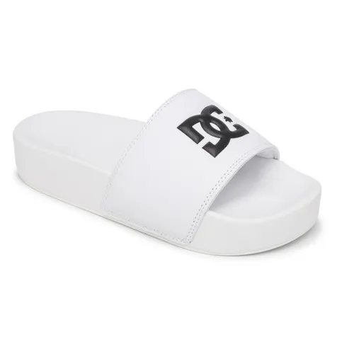 Slide Platform - Sandales à plateforme Blanc - DC Shoes - Modalova