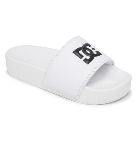 Slide Platform - Sandales à plateforme Blanc - DC Shoes - Modalova