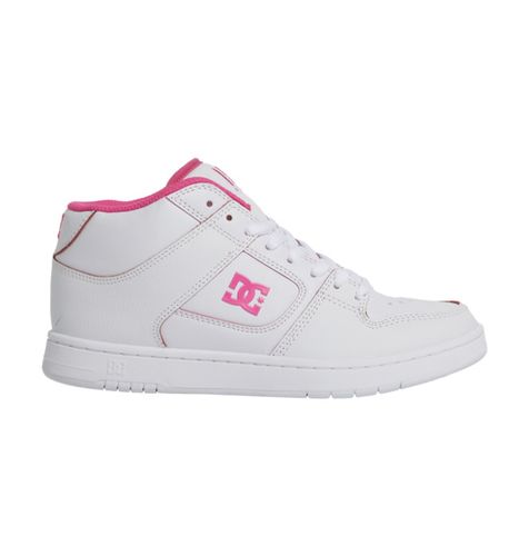 Manteca 4 Mid - Chaussures Mid Top en cuir Blanc - DC Shoes - Modalova