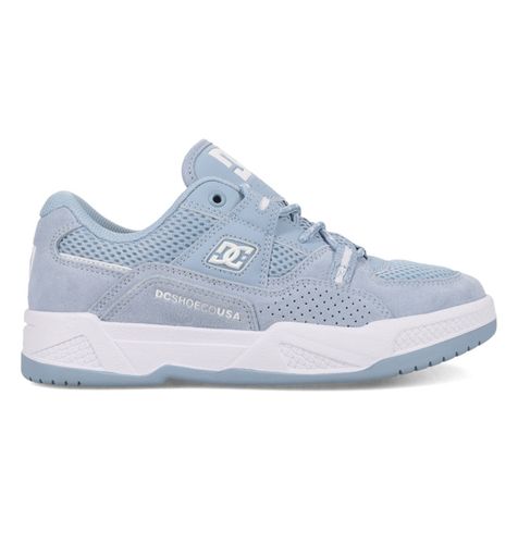 Construct - Chaussures en cuir Bleu - DC Shoes - Modalova
