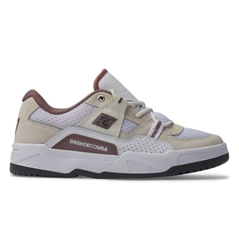 Construct - Chaussures en cuir Blanc - DC Shoes - Modalova