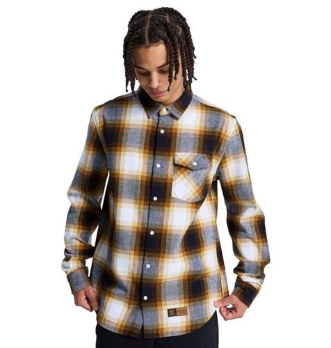 Marshal - Chemise en flanelle Marron - DC Shoes - Modalova