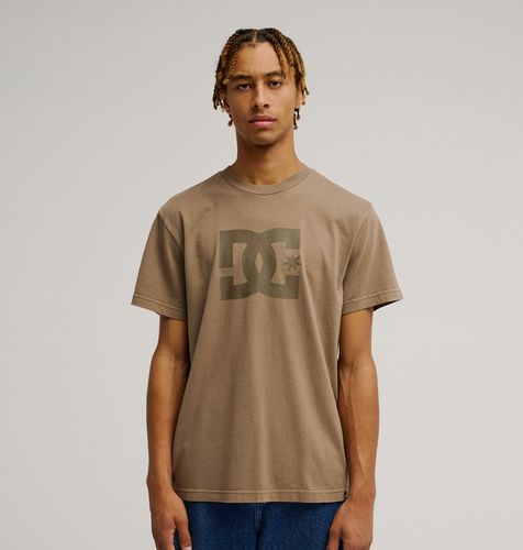 Star Pigment Dye - T-shirt à manches courtes Marron - DC Shoes - Modalova