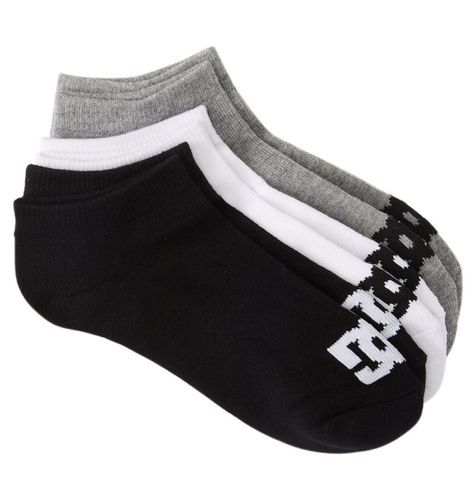Ankle - Pack de 3 chaussettes courtes Noir - DC Shoes - Modalova
