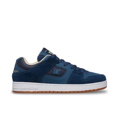 Manteca Se - Chaussures en cuir Bleu Unisexe - DC Shoes - Modalova