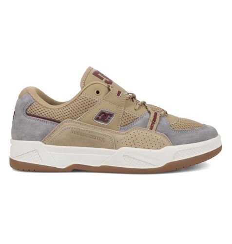 Construct - Chaussures en cuir Gris - DC Shoes - Modalova