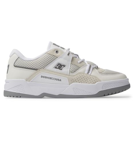 Construct - Chaussures en cuir Blanc - DC Shoes - Modalova