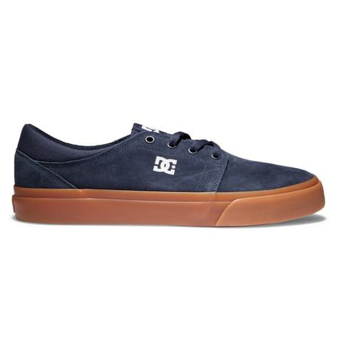 Trase Sd - Chaussure en cuir Bleu - DC Shoes - Modalova