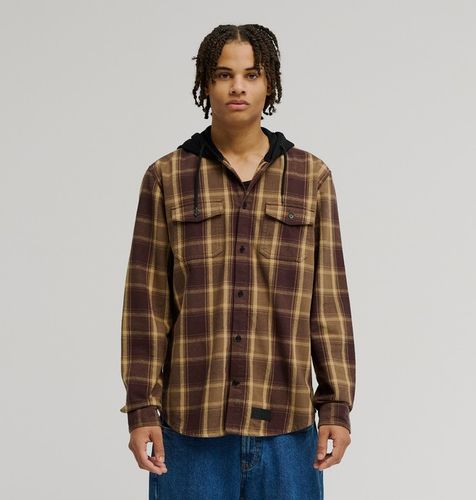 Ruckus - Chemise manches longues à capuche Marron - DC Shoes - Modalova