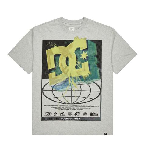 Global Storm - T-shirt à manches courtes Gris - DC Shoes - Modalova
